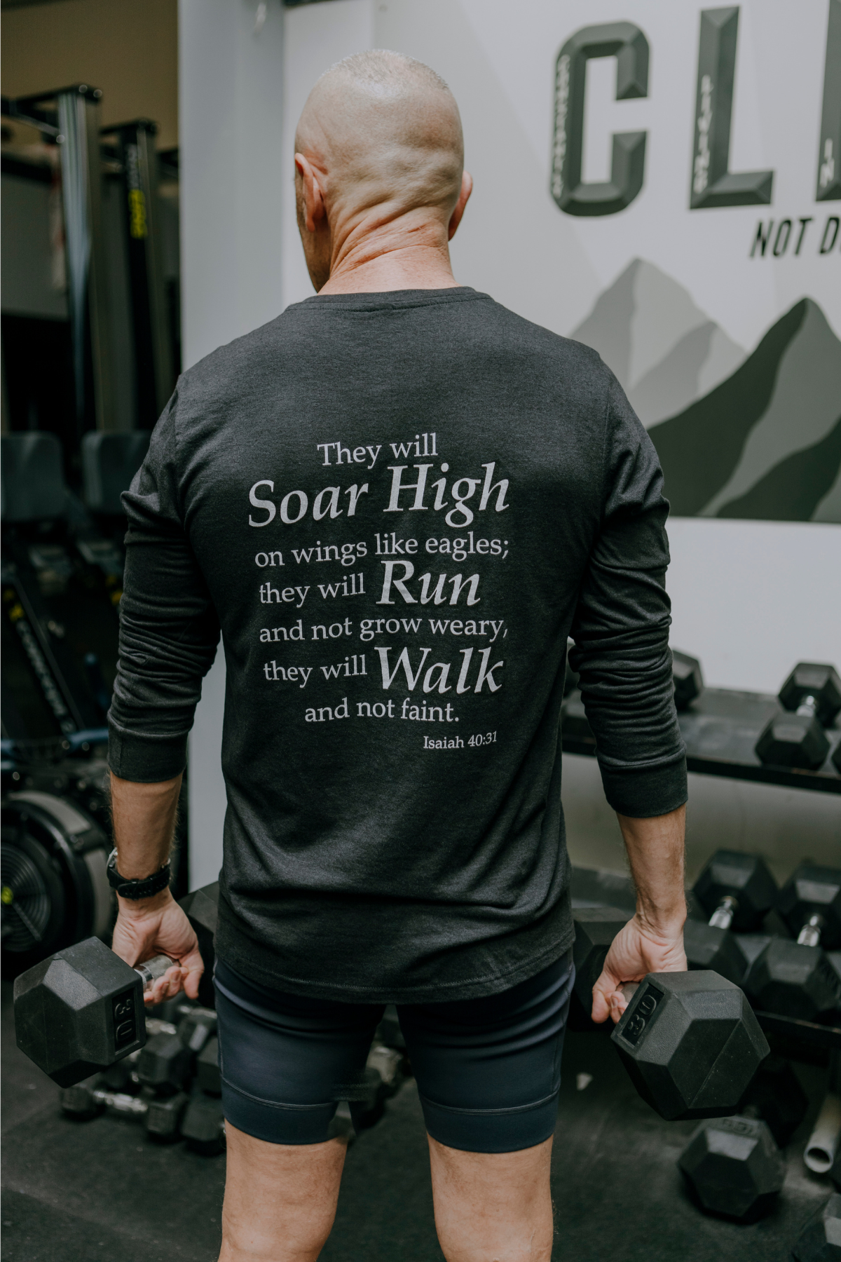 Soar High Mens Long Sleeve Henley