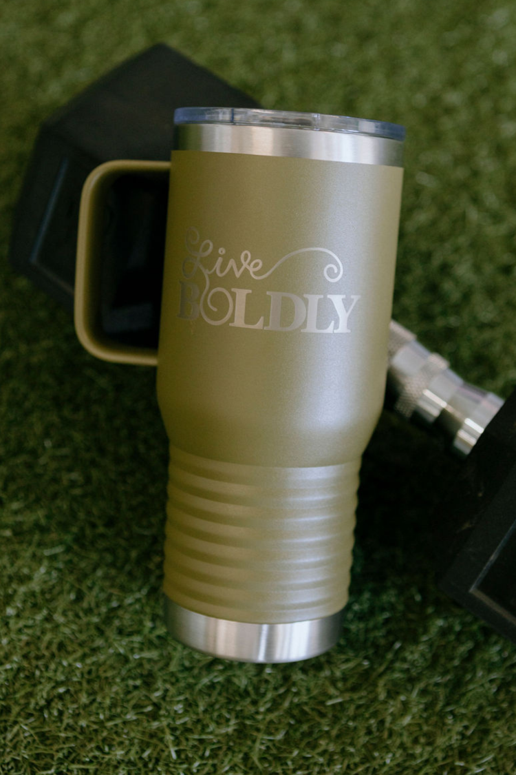 Power & Strength Travel Mug