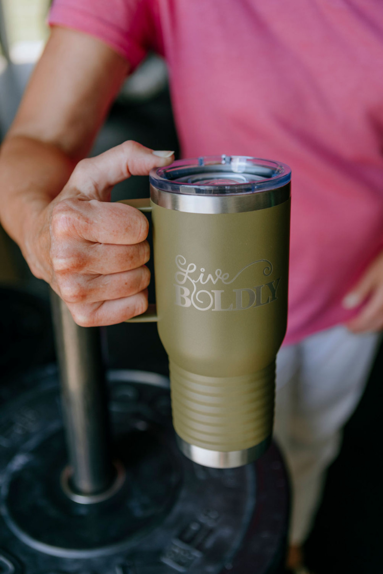 Power & Strength Travel Mug